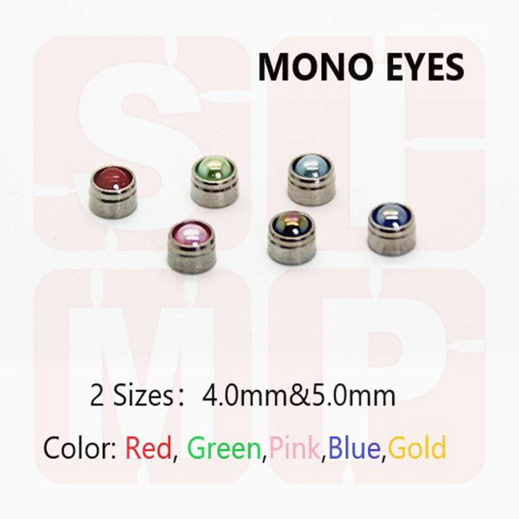 SIMPro Metal Monoeye/Scope: 5mm Blue