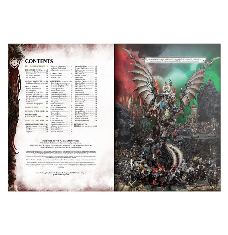 Warhammer Age of Sigmar: Battletome Slaves to Darkness (Eng)