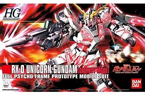 Bandai: RX-0 Unicorn Gundam Destroy Mode HGUC 1/144 Gundam UC