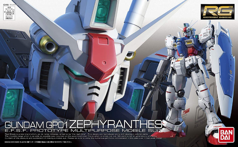 Bandai: RX-78 GP01 Gundam GP01 Zephyranthes RG 1/144 Gundam 0083: Stardust Memory