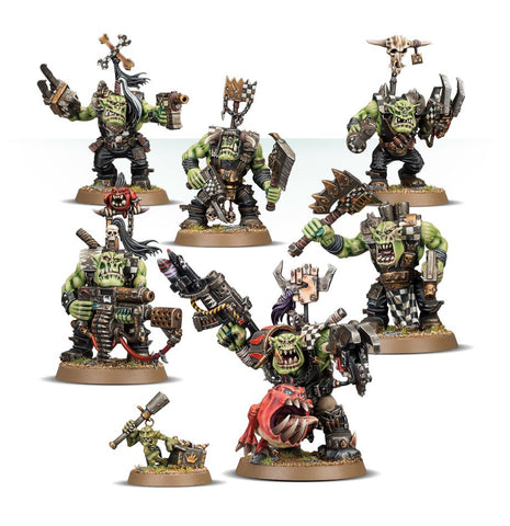 Warhammer 40K: Ork Warboss Grukk's Boss Mob