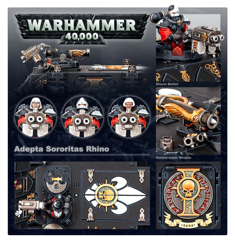 Warhammer 40K: Adepta Sororitas Rhino