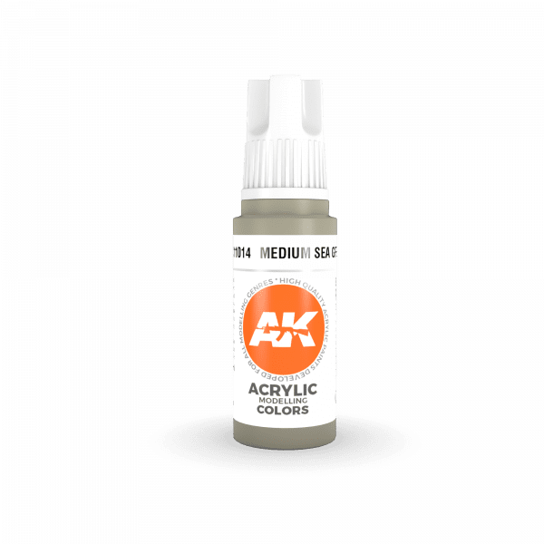 AK-Interactive - Medium Sea Grey (17ml) 3rd Gen Acrylic