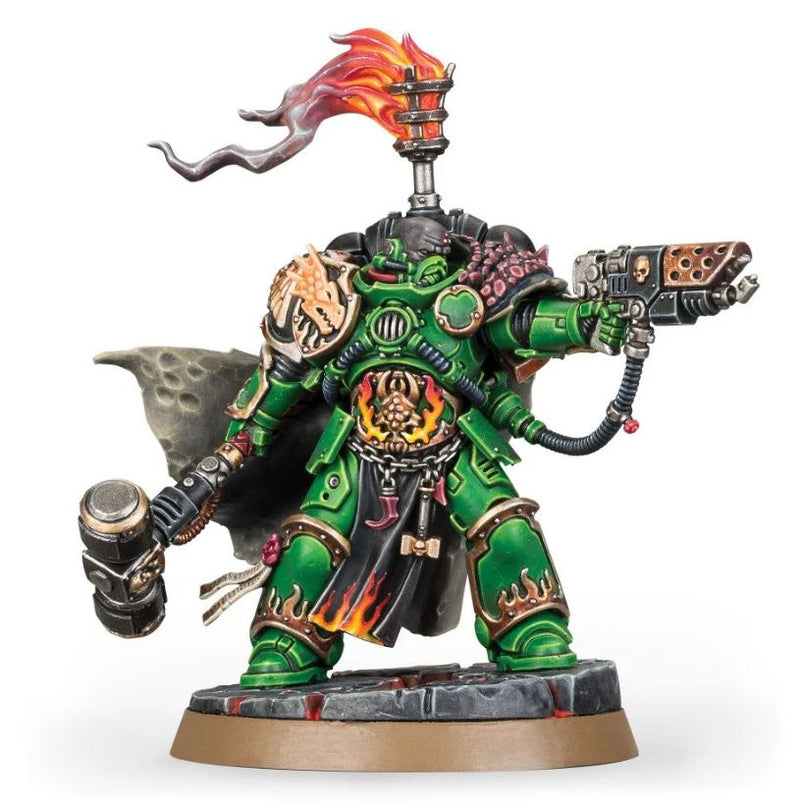 Warhammer 40K: Space Marines Salamanders Adrax Agatone