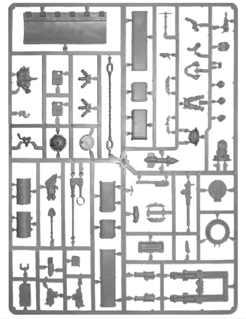 Warhammer 40K: Astra Militarum Tank Accessories (WEB)