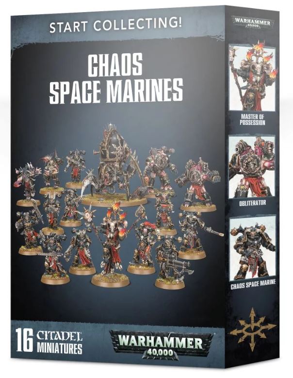 Warhammer 40K: Start Collecting! Chaos Space Marines