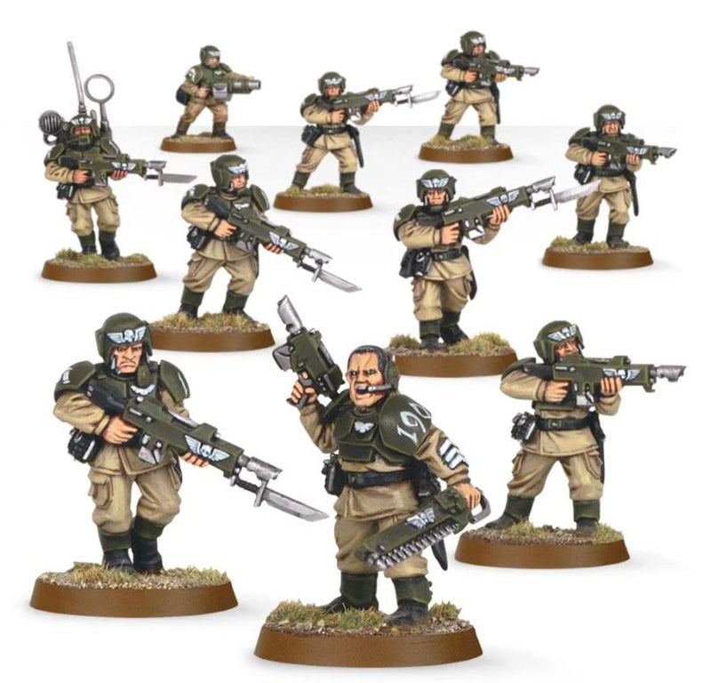 Warhammer 40K: Astra Militarum Cadian Shock Troops