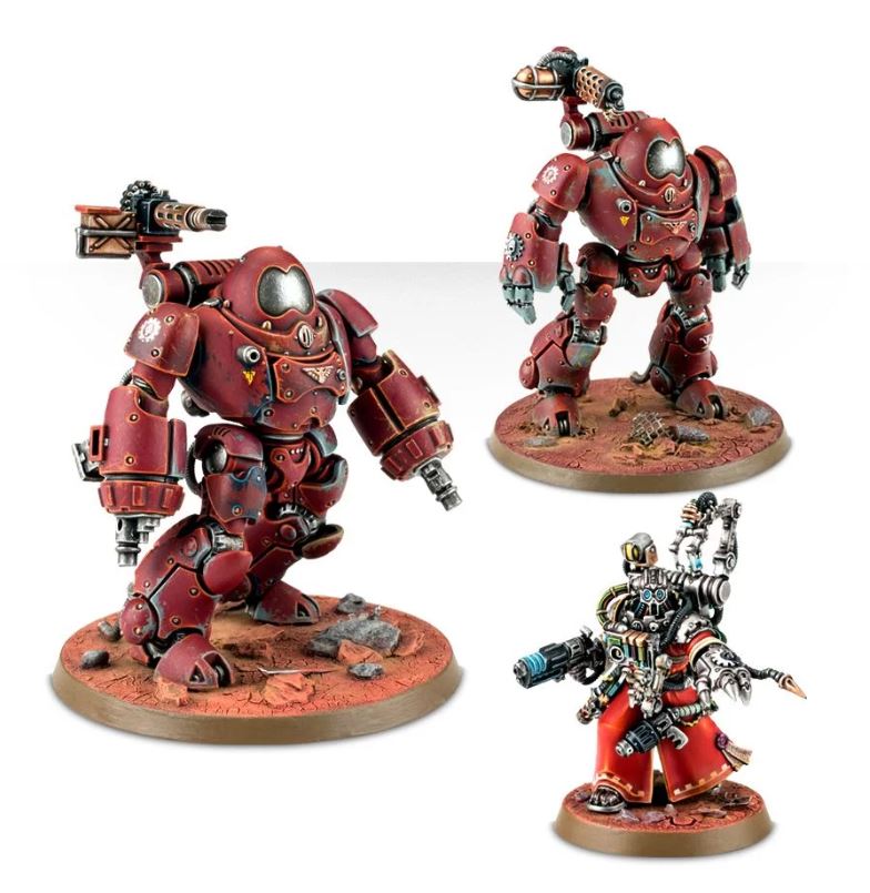 Warhammer 40K: Adeptus Mechanicus Kastelan Robots