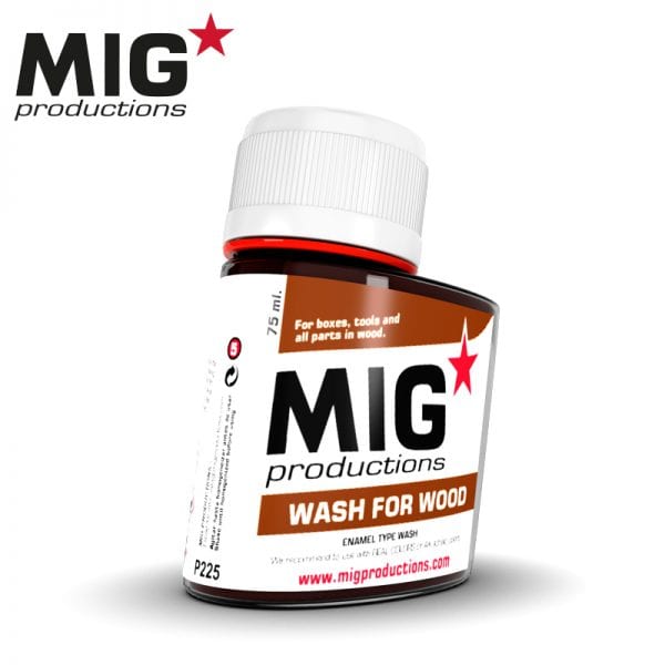 MIG Productions: (Washes & Effects) Wash for Wood Ageing (75ml)