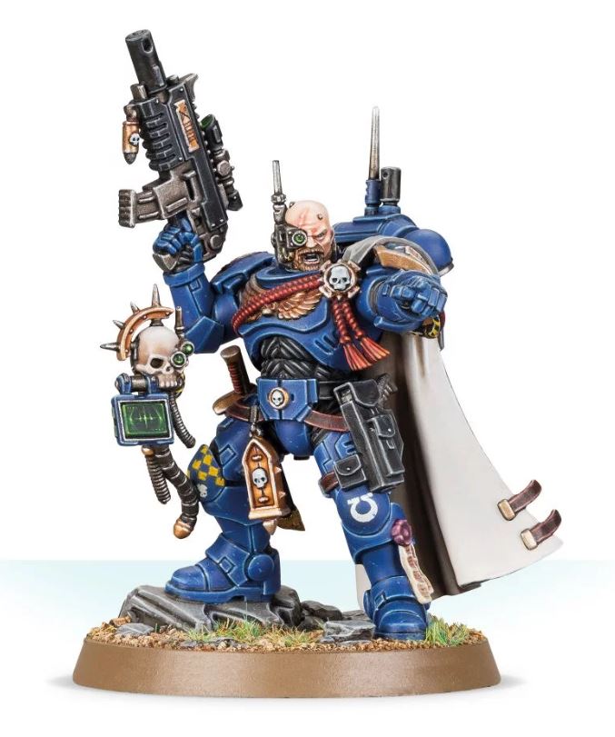 Warhammer 40K: Space Marines Primaris Captain en armadura Phobos