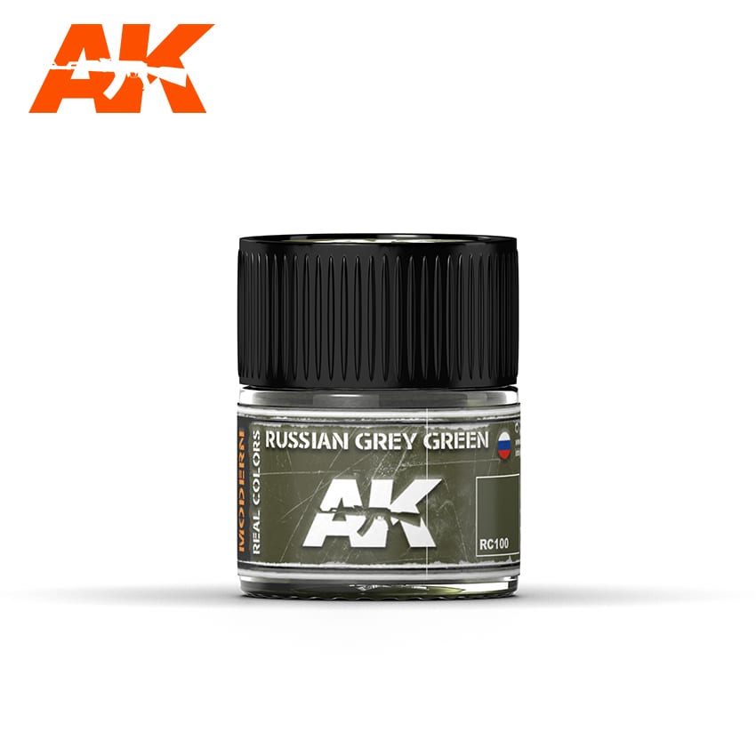 AK-Interactive: Real Colors - Russian Grey Green 10ml