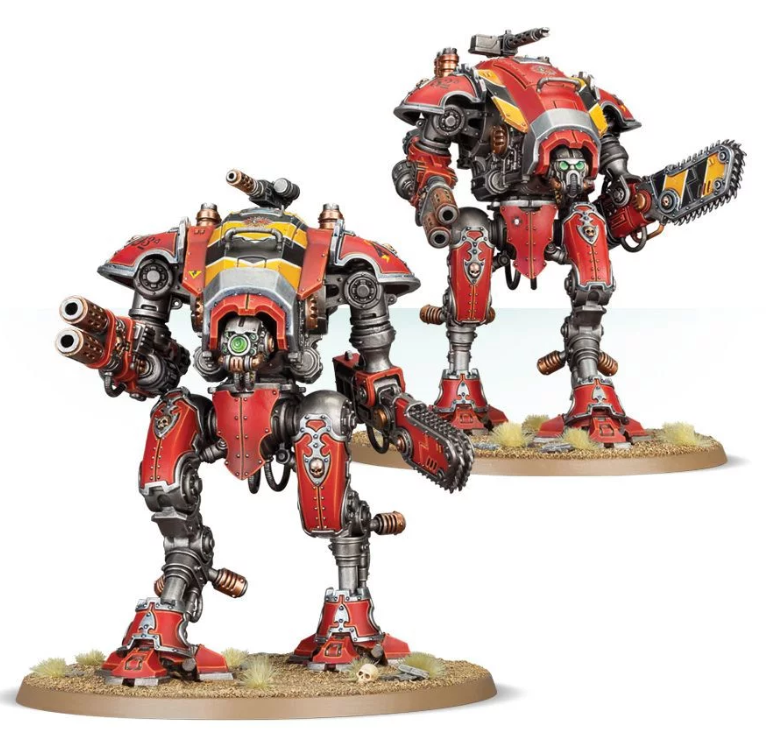 Warhammer 40K: Imperial Knights Armiger Warglaives