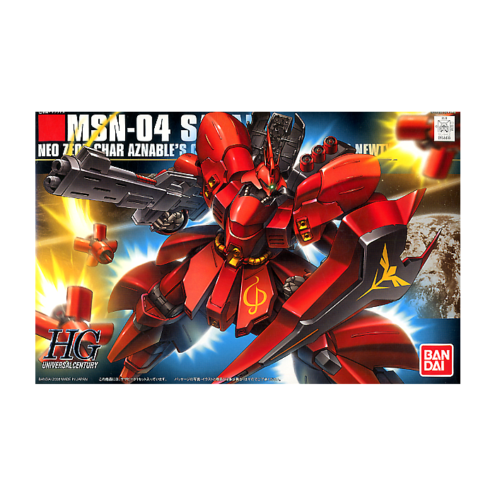 Bandai: MSN-04 Sazabi HG 1/144 Gundam Universal Century