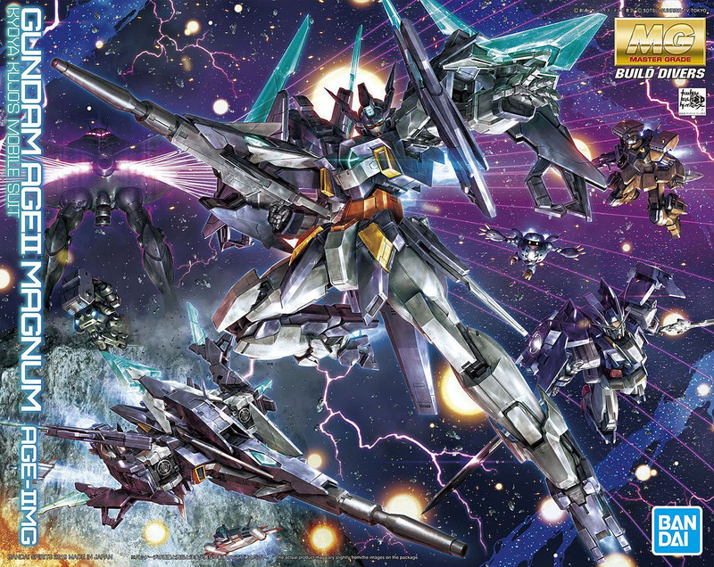 Bandai: Gundam AGEII Magnum MG 1/100 Gundam Build Fighters