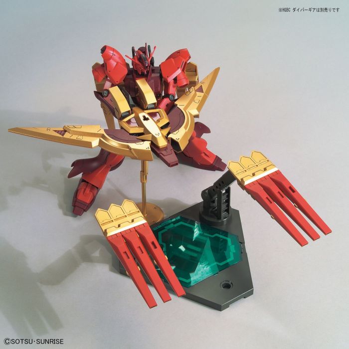 Bandai: NU-ZEON Gundam Captain Zeons HG 1/144 Gundam Build Divers