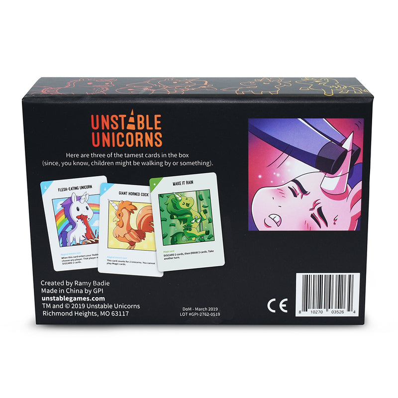 Unstable Unicorns: NSFW Base Game