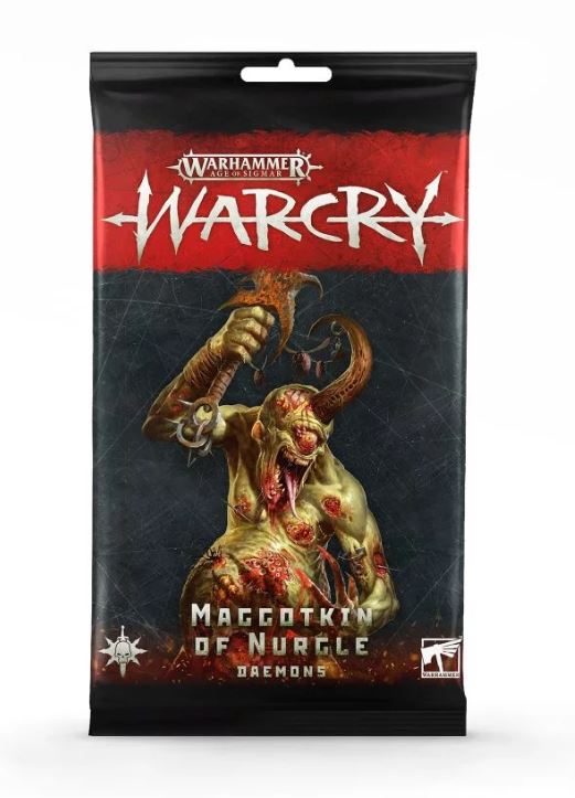 Warhammer Age of Sigmar: Warcry Maggotkin of Nurgle Daemons Cards