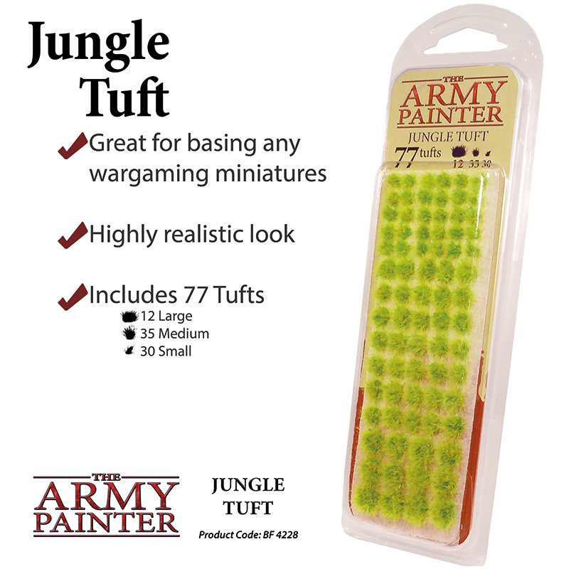 Army Painter Battlefields XP: Jungle Tuft (77 Tufts)