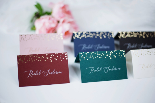 personalised place cards