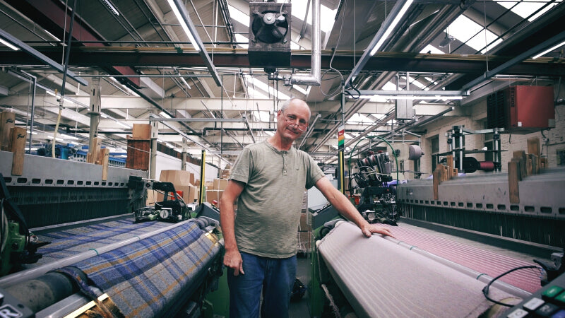 weaving blankets on traditional looms The British Blanket Company