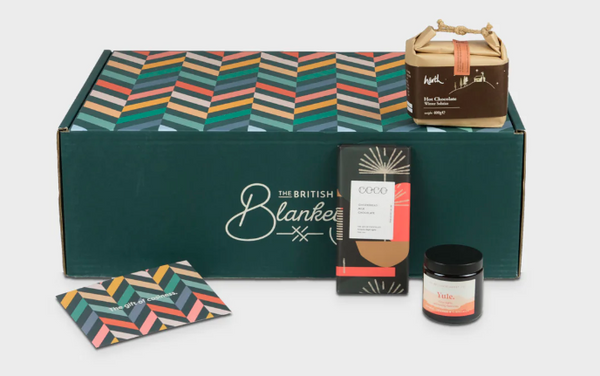 christmas cosy gift box The British Blanket Company