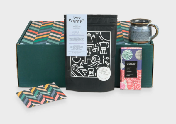 cosy gift box coffee The British Blanket Company