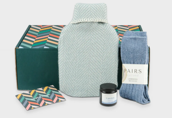 restful cosy gift box The British Blanket Co