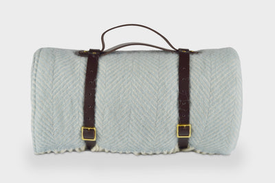 picnic blanket with strap