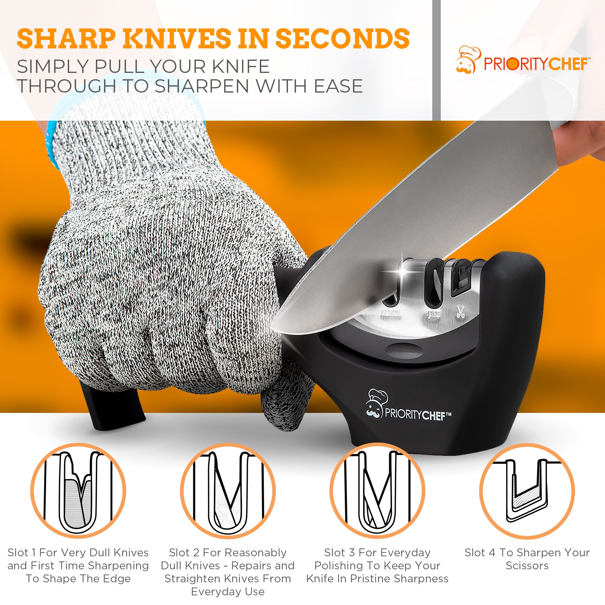 4 stage knife sharpener