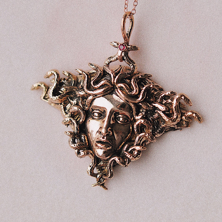 medusa necklace