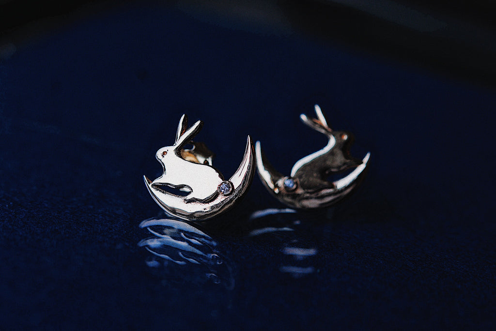 Moon Bunny Earring – Sofia Zakia