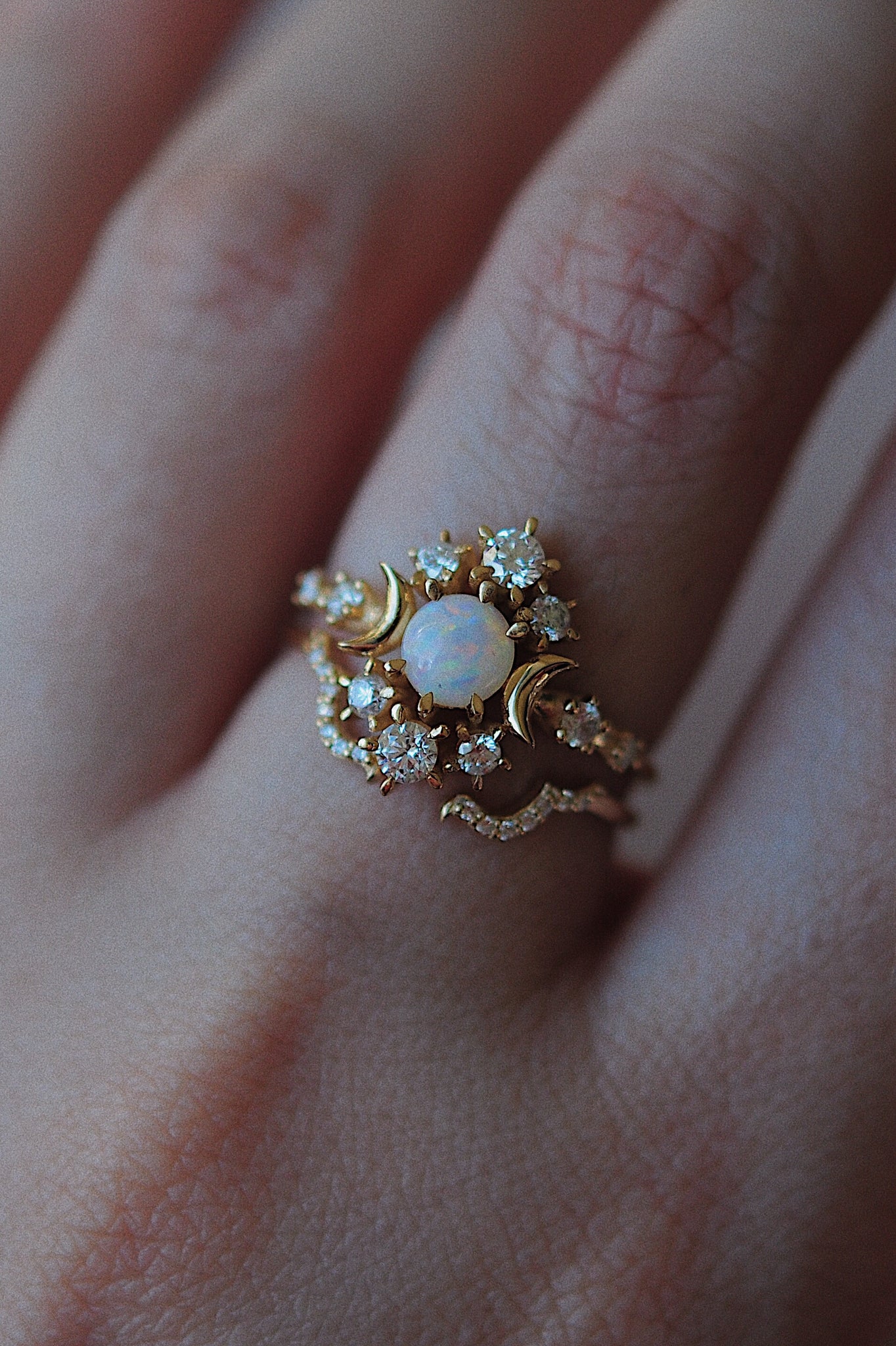 Opal Wandering Cosmos Ring – Sofia Zakia