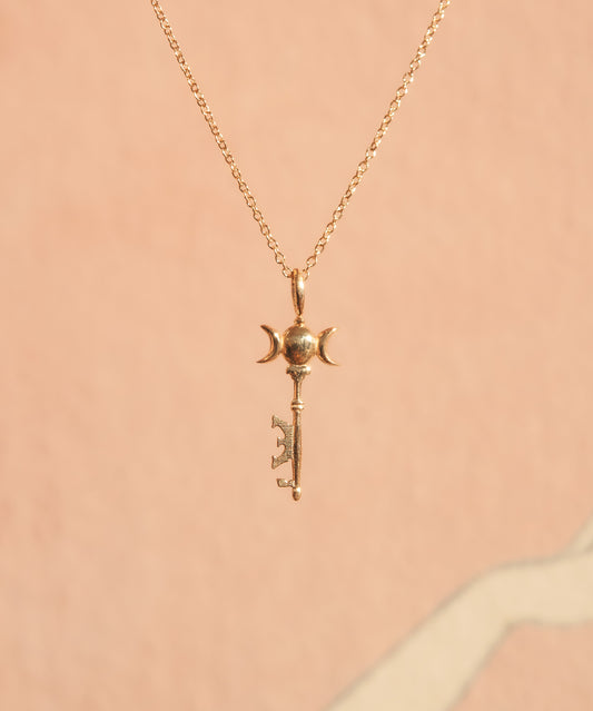 Skeleton Key Necklace – Sofia Zakia