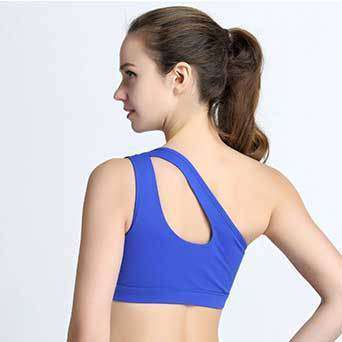 single strap sports bra