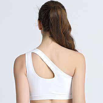 single strap sports bra