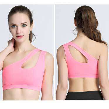 single strap sports bra