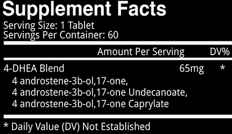 NutriFit Cleveland - Blackstone Labs Brutal 4ce Supplement Facts