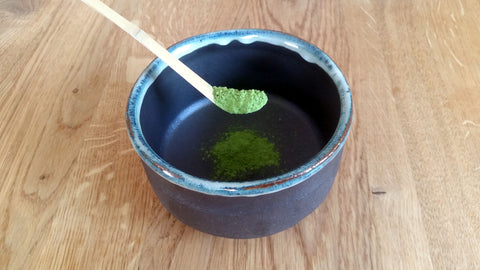 Matcha Zubereitung-Dosierung