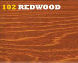 twp 102 redwood stain sample