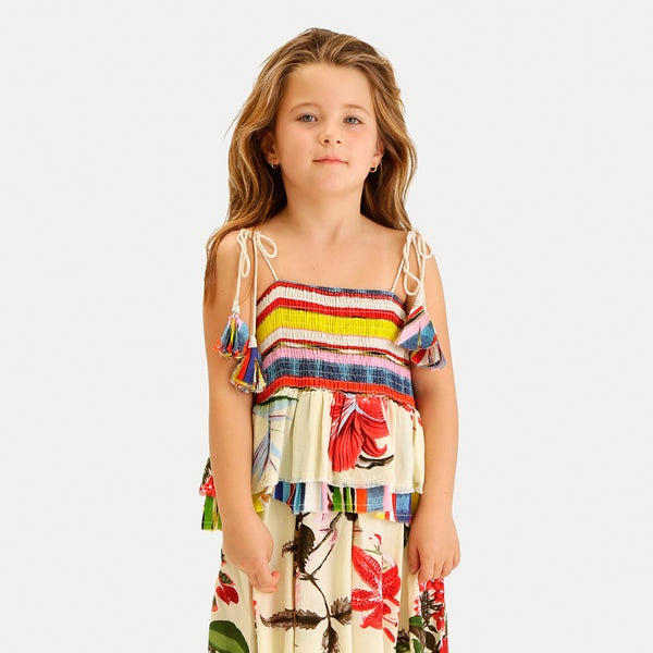 Vestido de Niña - Flower Dress - 100% 98 Coast