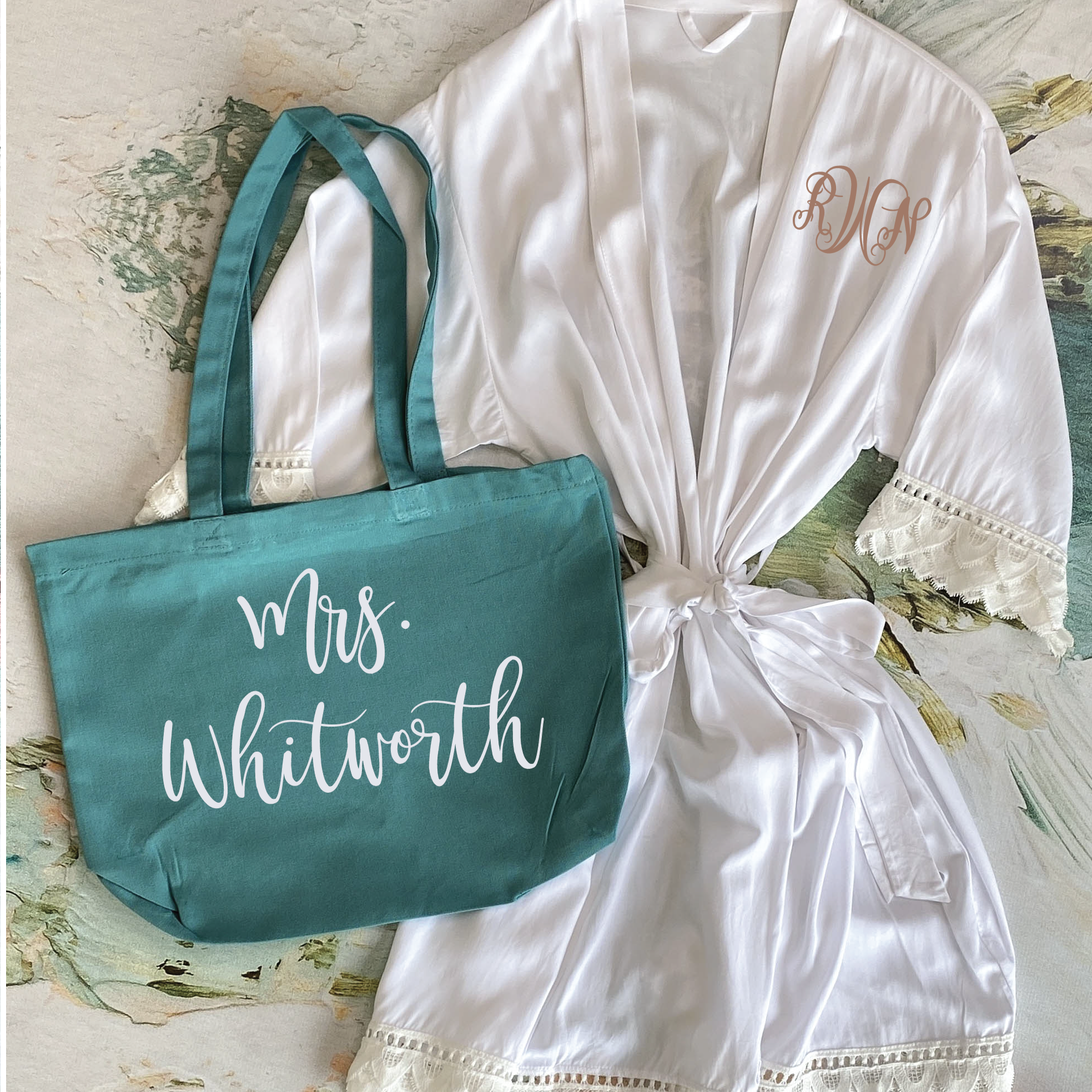 Monogrammed Medium Boat Tote – Southern Touch Monograms