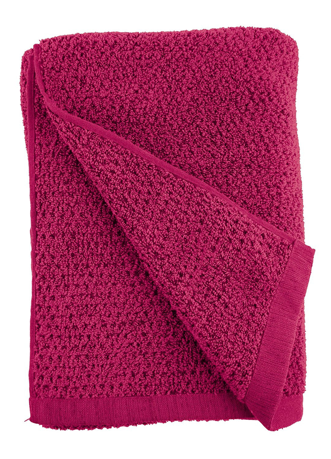 magenta bath towels