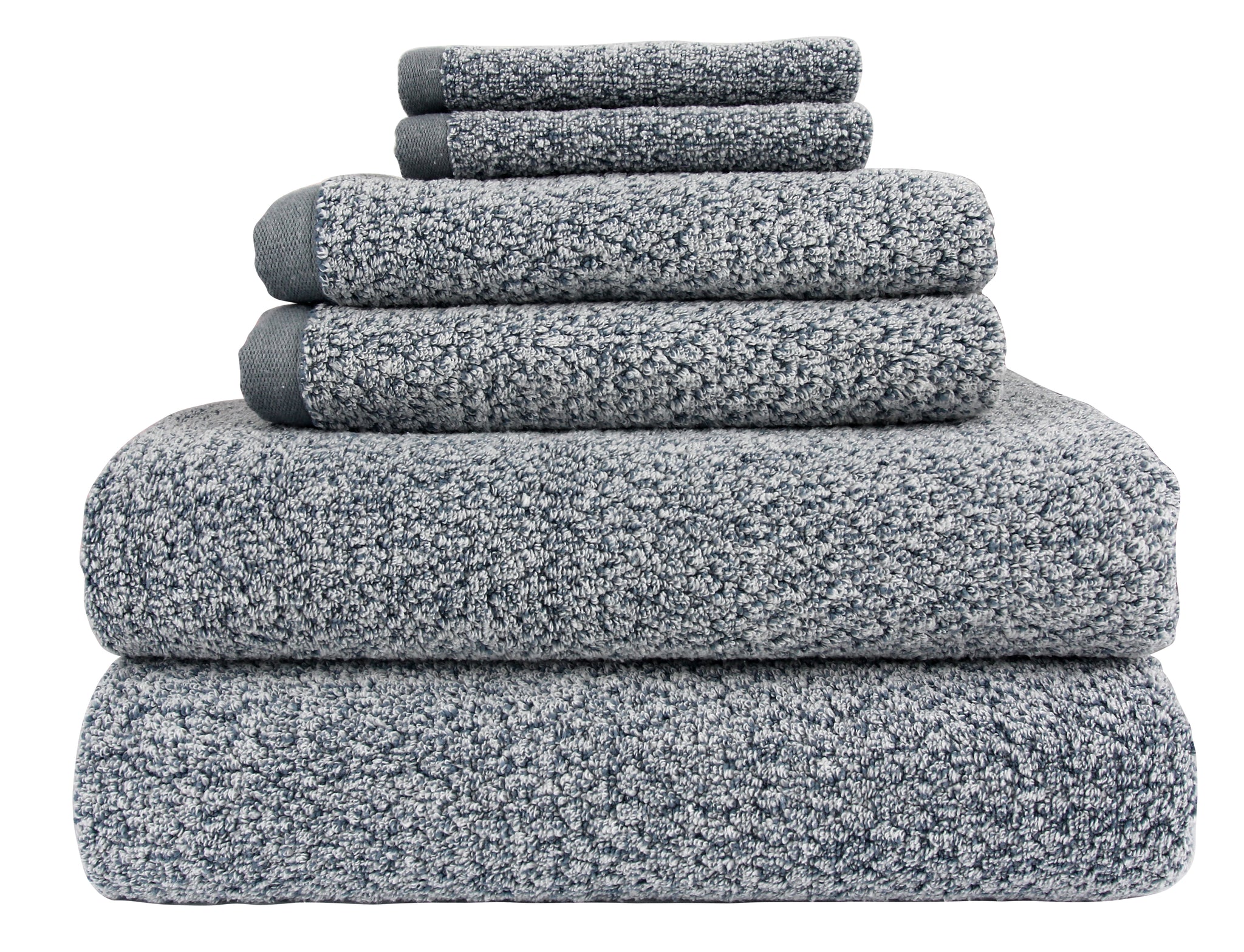 blue grey bath towels