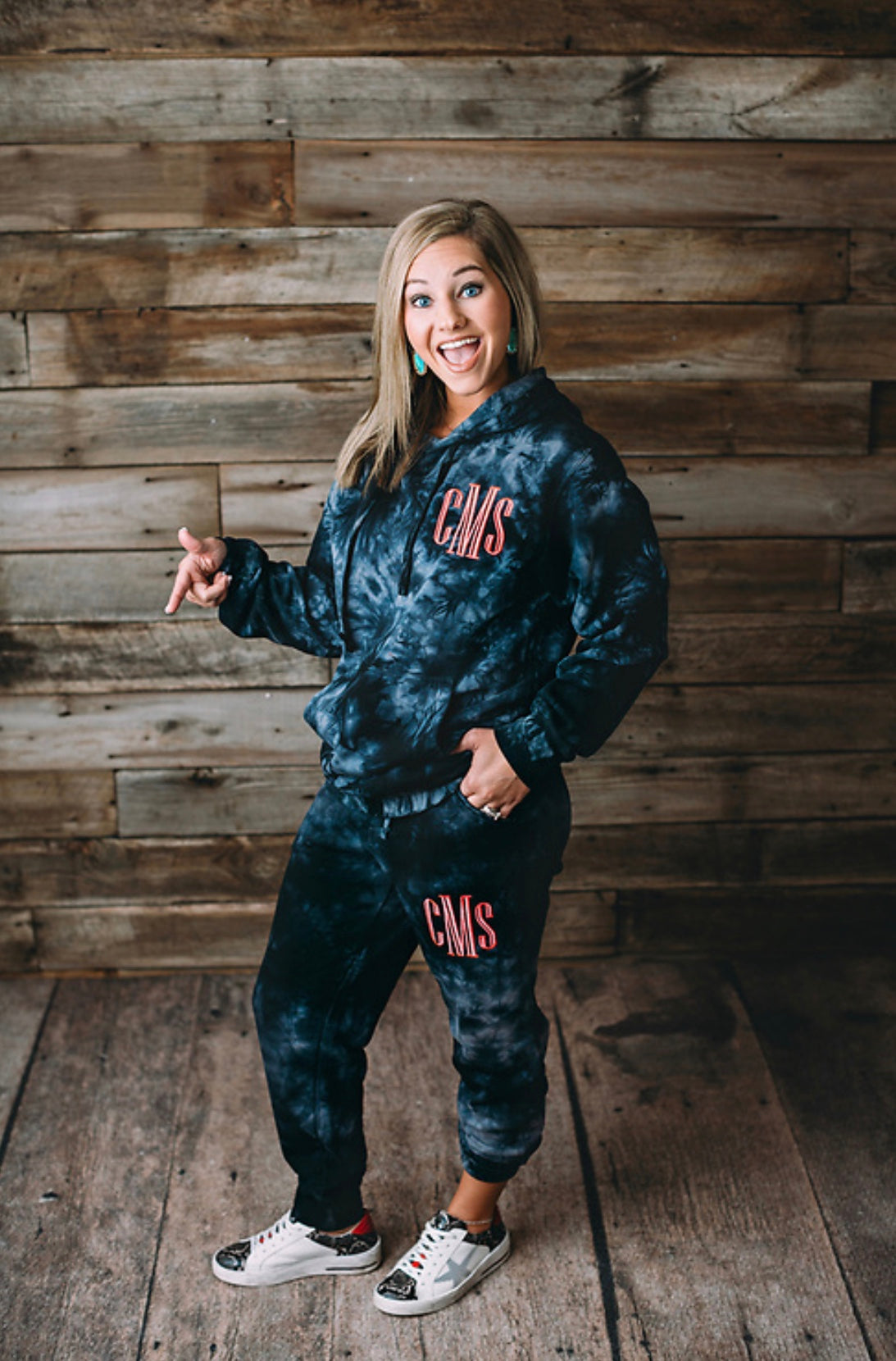 Tie dye Monogrammed Jogger suit - 2021