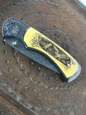 Eagle Folding Pocket Knife Vintage Accessories