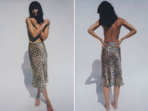 Leopard Printed Naomi Skirt Wild Animal Print Fashion Trend runway style