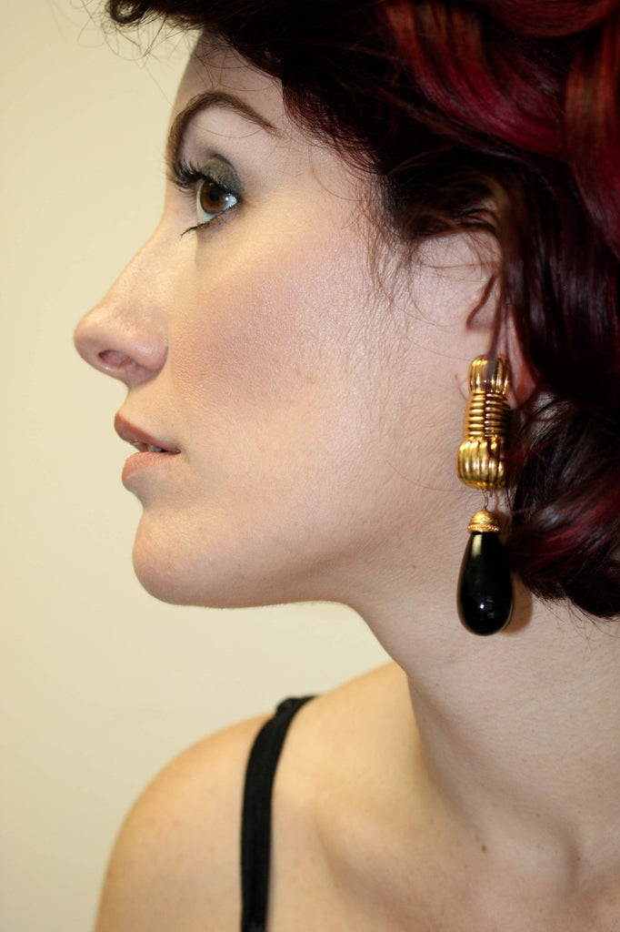 fendi clip on earrings