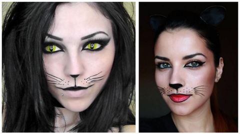 Black Cat makeup look