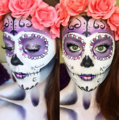 Sugar Skull makeup look