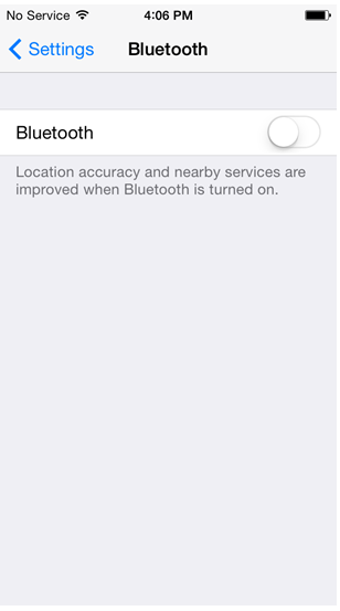 Turn Bluetooth Off When You're Not Using It